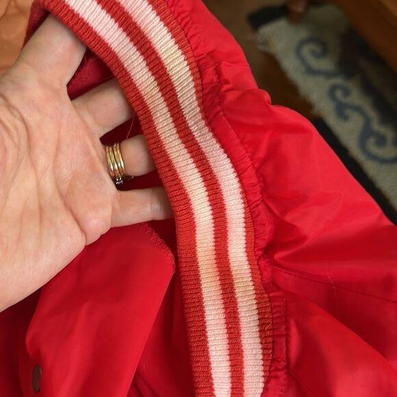 Vintage 60s/70s Red Greenwood Marching Band Windbreaker Jacket - Picture 8 of 10
